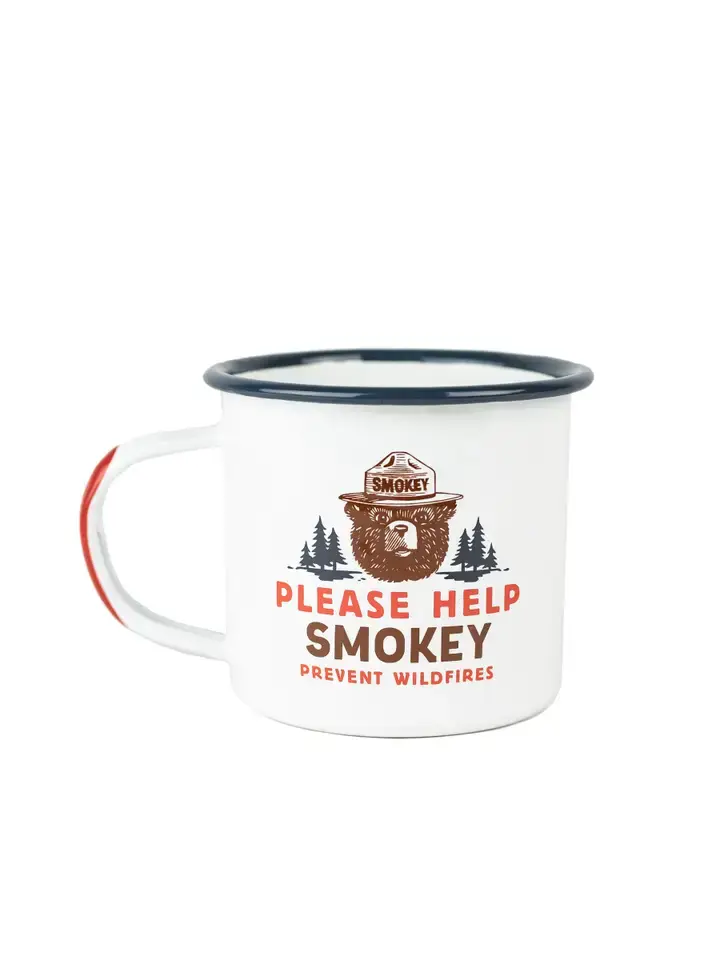 The Landmark Project - Enamel Mug - Please Help Smokey