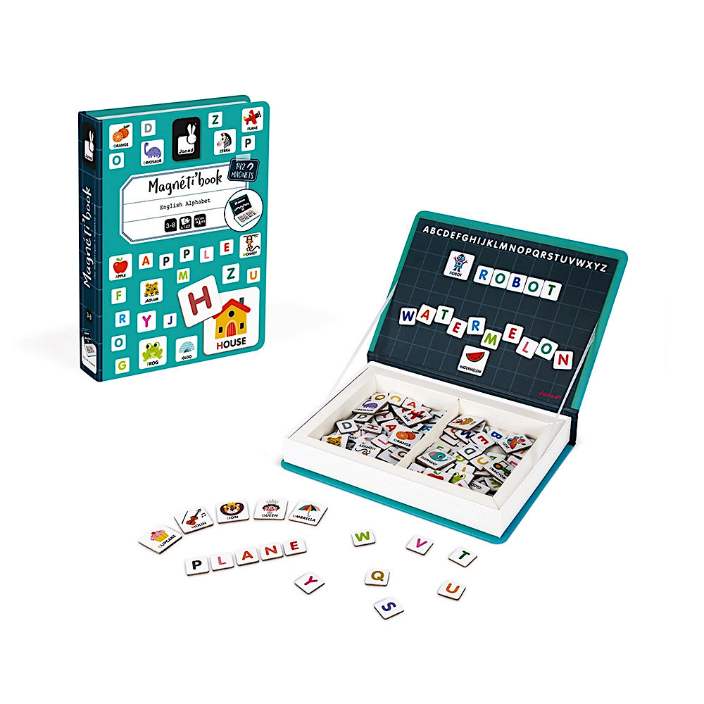 Janod Janod Magneti'book - English Alphabet