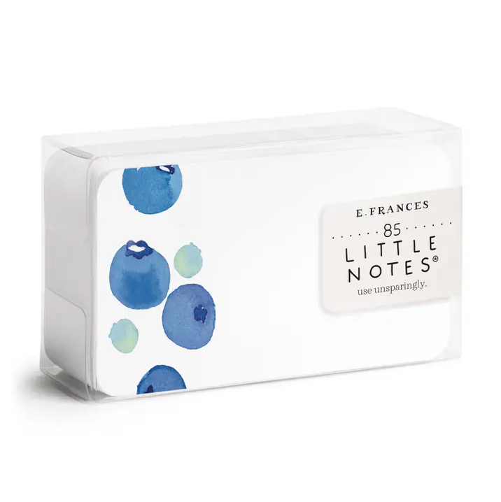E Frances Paper E. Frances Little Notes - Blueberry