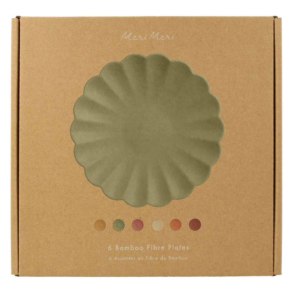 Meri Meri - Earthy Reusable Plates - Large