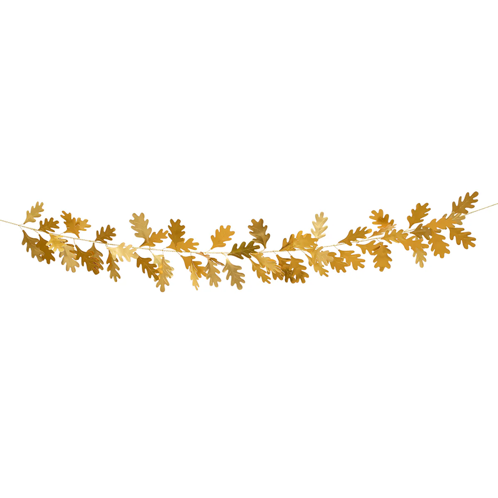 Meri Meri - Gold Oak Leaves Garland