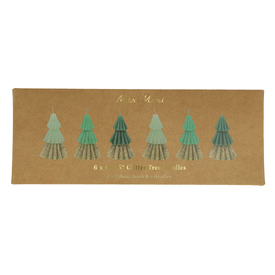 Meri Meri Meri Meri - Mini Tree Candles - Green