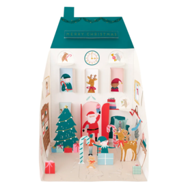 Meri Meri Meri Meri - Pop Up Advent Calendar - Santas House