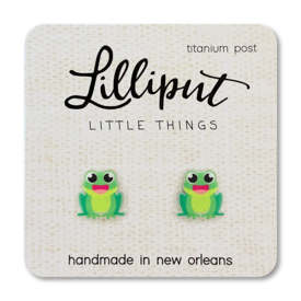 Lilliput Little Things Lilliput Little Things Earrings - Frog