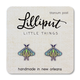 Lilliput Little Things Lilliput Little Things Earrings - Luna Moth