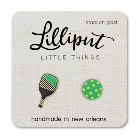 Lilliput Little Things Lilliput Little Things Earrings - Pickleball