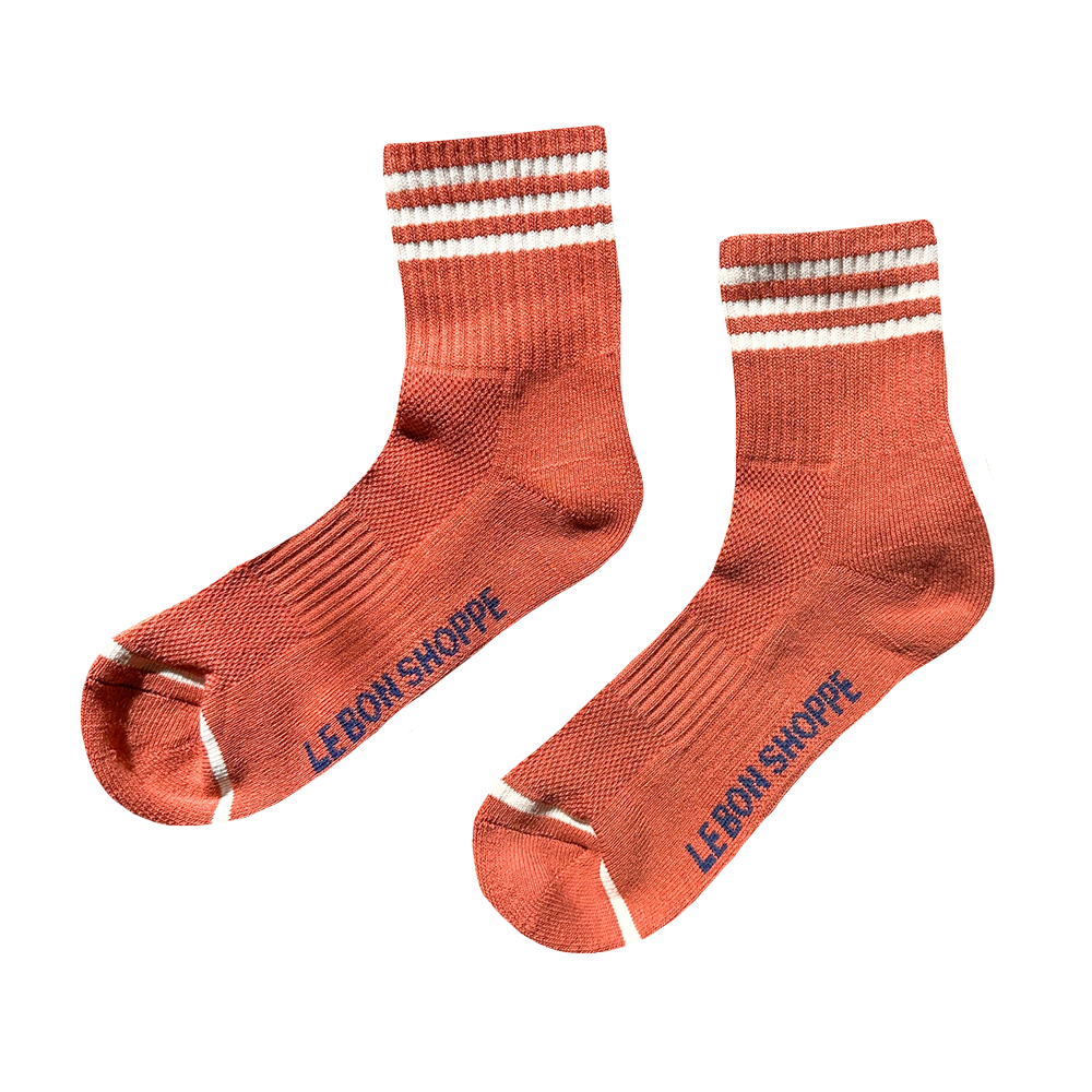 Le Bon Shoppe Girlfriend Socks - Terracotta
