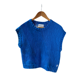 Le Bon Shoppe Le Bon Shoppe - Pierre Cotton Sweater Top - Blue