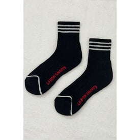 Le Bon Shoppe Le Bon Shoppe Girlfriend Socks - Black