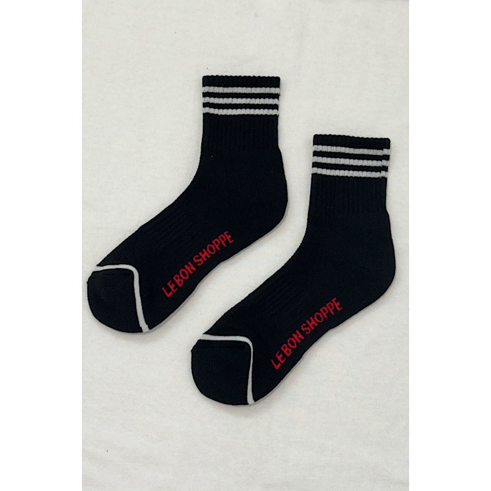 Le Bon Shoppe Girlfriend Socks - Black
