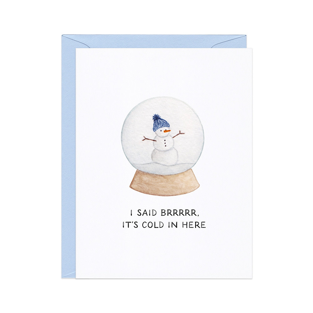 Amy Zhang Amy Zhang Card - Brr It's Cold In Here