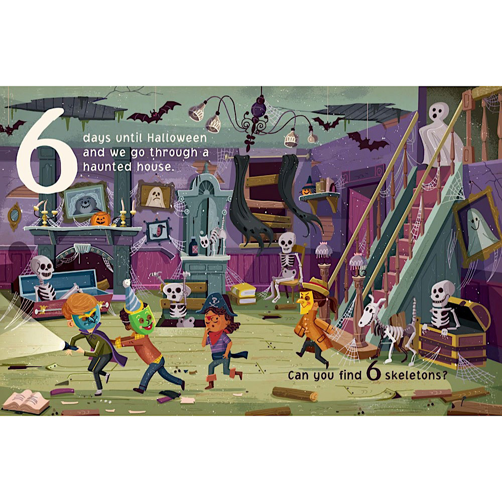 Countdown To Halloween Board Book