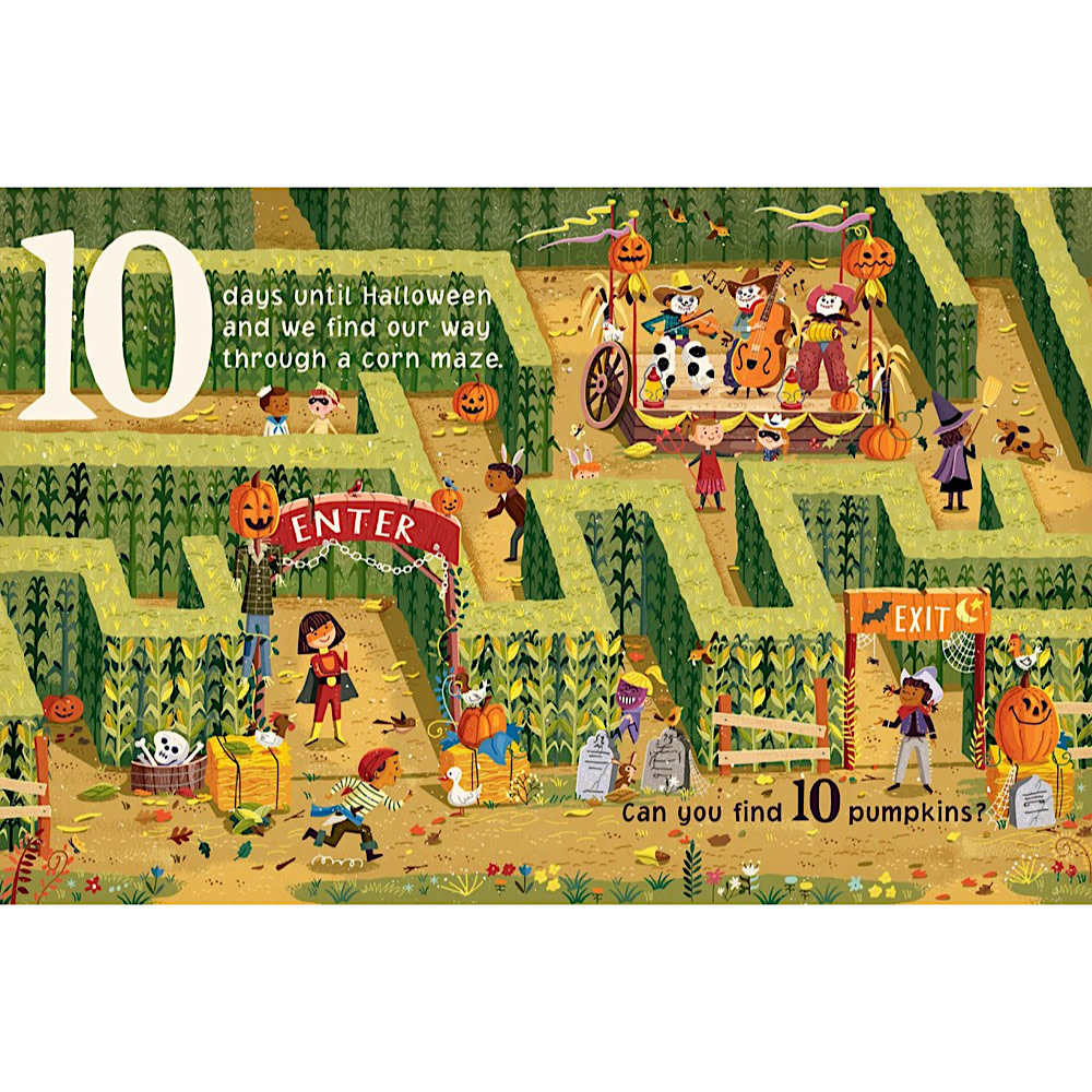Countdown To Halloween Board Book