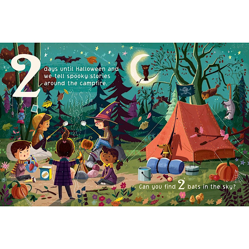 Countdown To Halloween Board Book