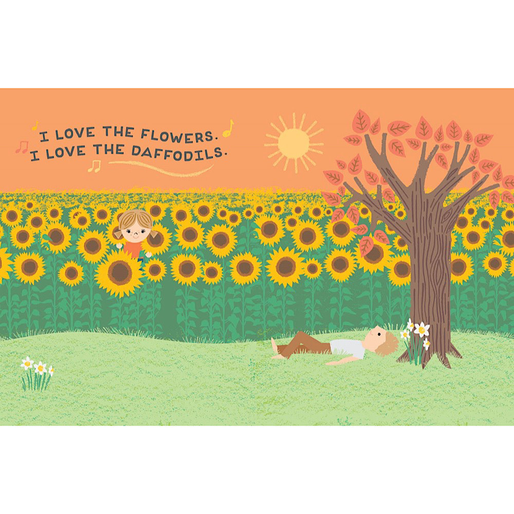 I Love The Mountains Board Book