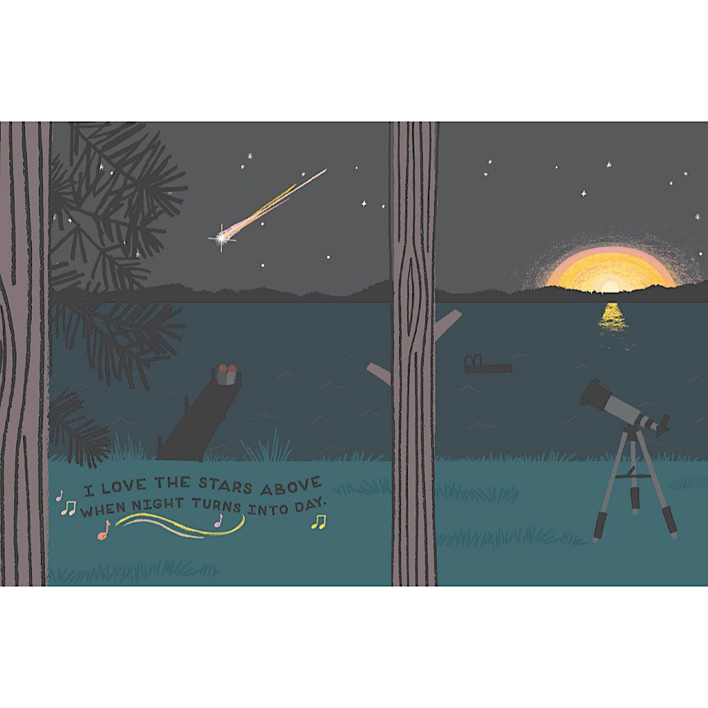 I Love The Mountains Board Book