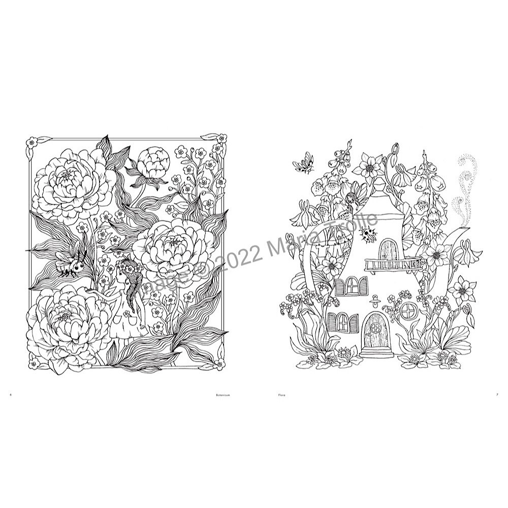 Maria Trolles Universe Coloring Book