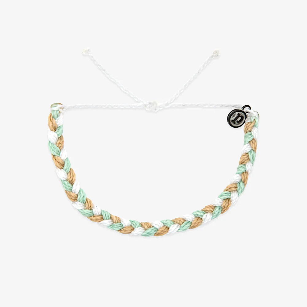 Pura Vida - Charity Braided Bracelet - Calm Shores