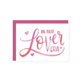 Katie Elizabeth Lettering + Design Katie Elizabeth - Lover Era Card