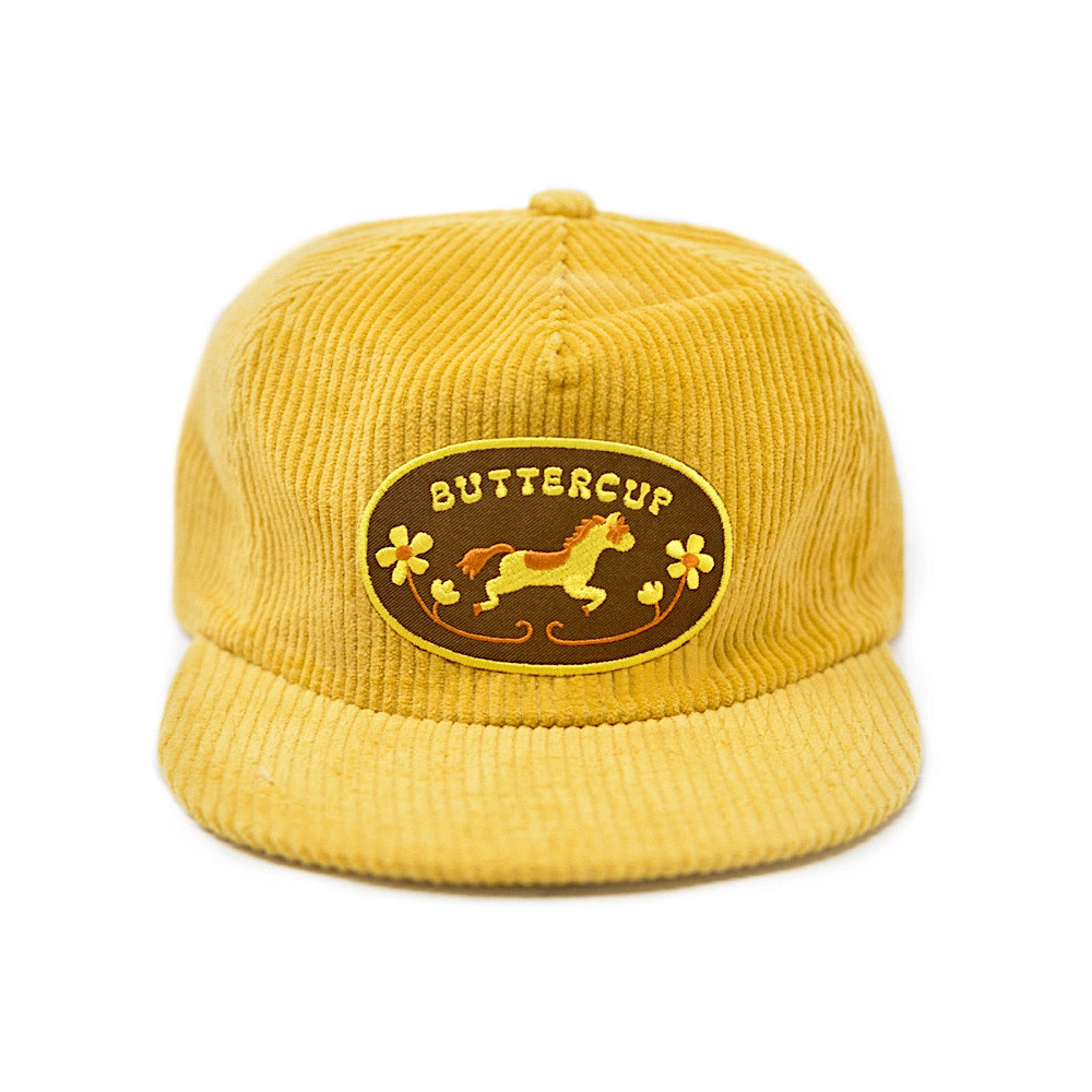 Ello There Camper Hat - Buttercup - Golden Yellow