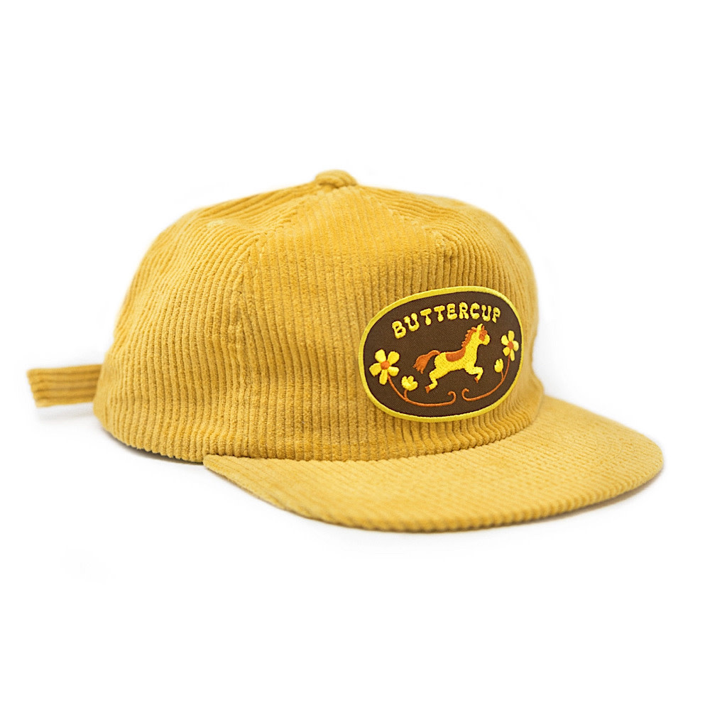 Ello There Camper Hat - Buttercup - Golden Yellow