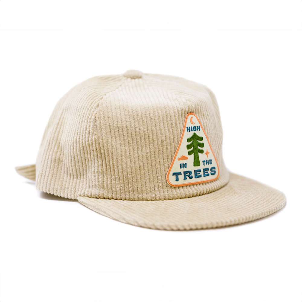 Ello There Camper Hat - High in the Trees - Cream