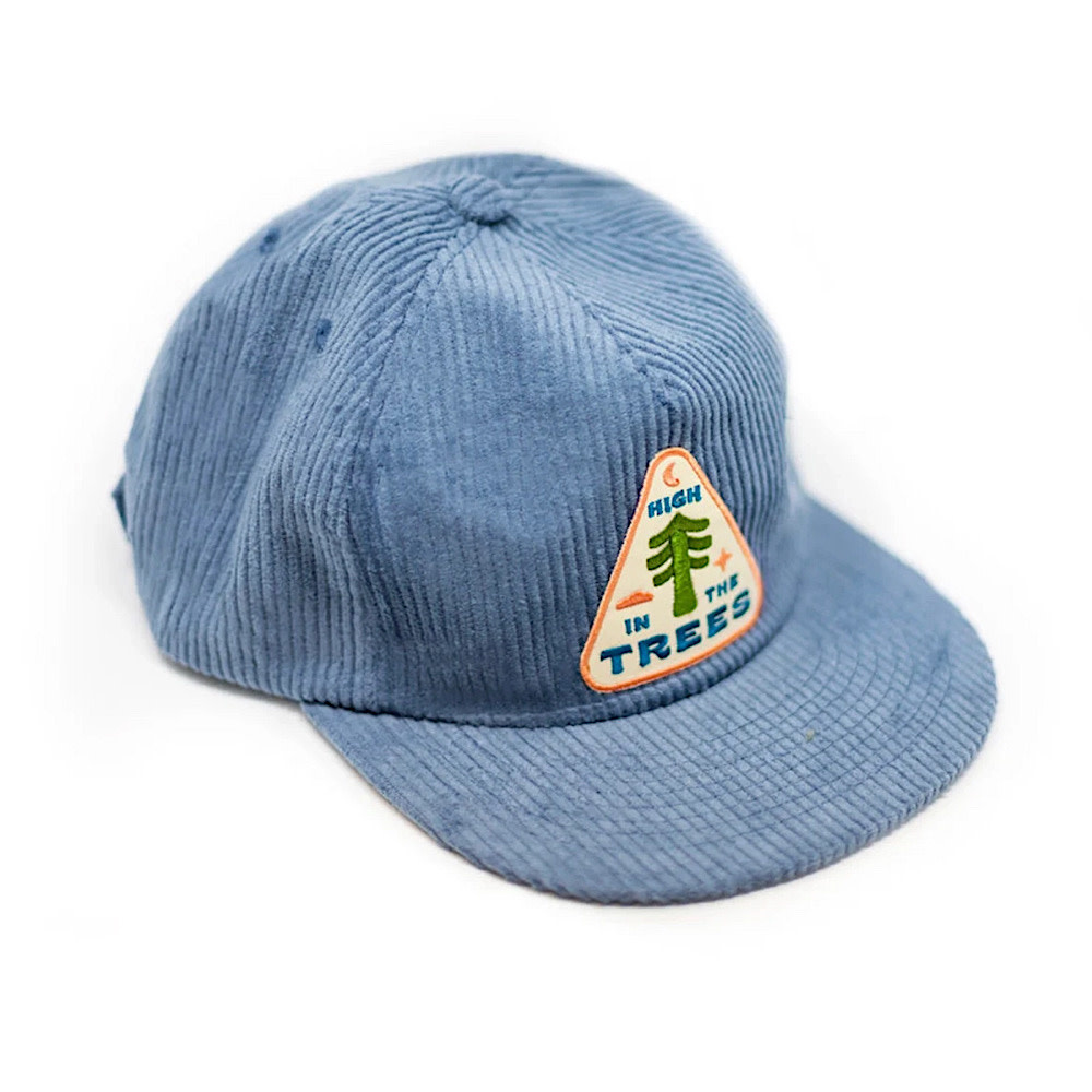 Ello There Ello There Camper Hat - High in the Trees - Slate Blue