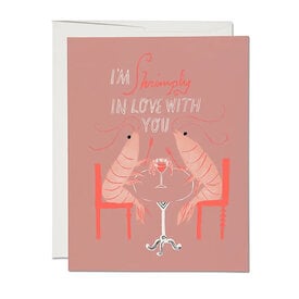 Red Cap Cards Red Cap Cards - Shrimply Love Card