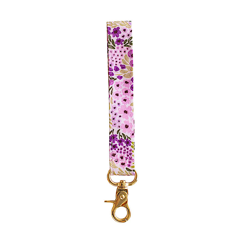 Elyse Breanne Design Elyse Breanne Design Wristlet Keychain - Lilac Floral