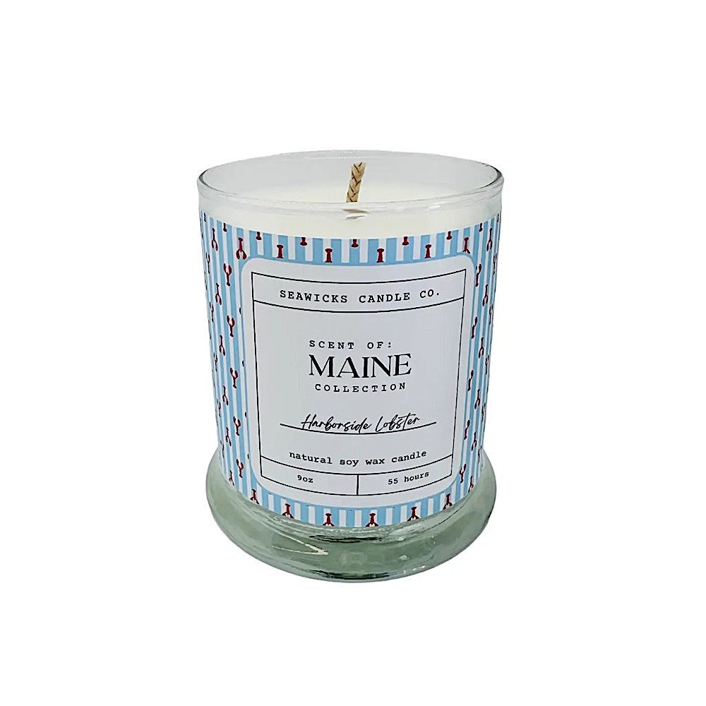 Seawicks Candle - Scent of Maine - Harborside Lobster