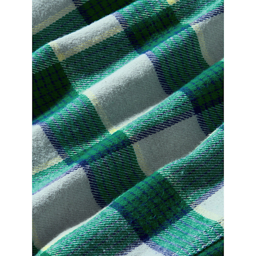 Tea Collection Flannel Button Up Shirt - Anatolian Plaid