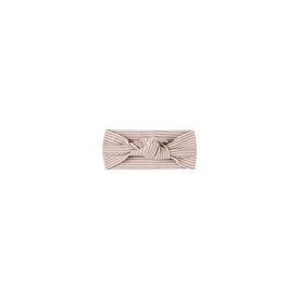 Quincy Mae Quincy Mae Knotted Headband - Mauve Stripe