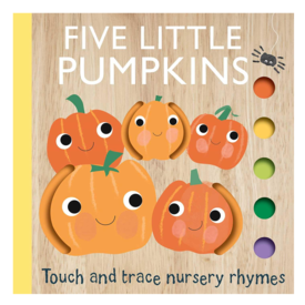 Simon & Schuster Touch And Trace: Five Little Pumpkins Board Book