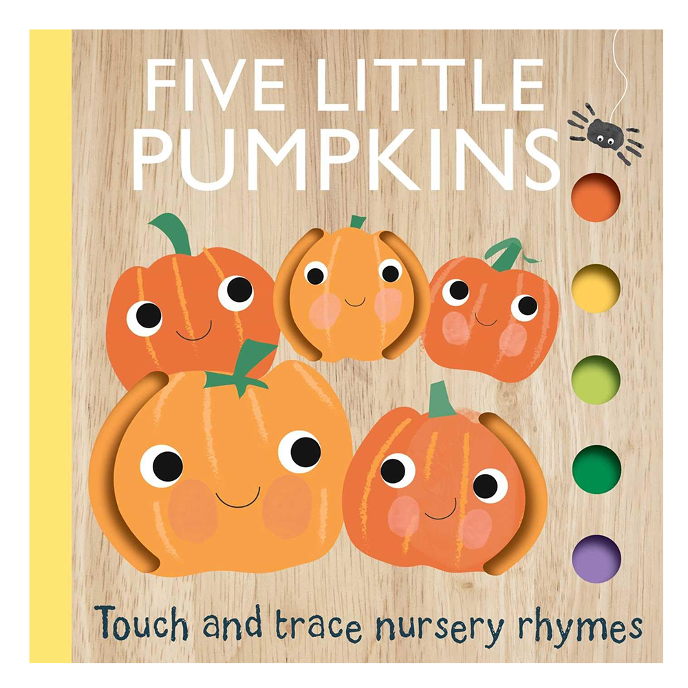 Touch And Trace: Five Little Pumpkins Board Book