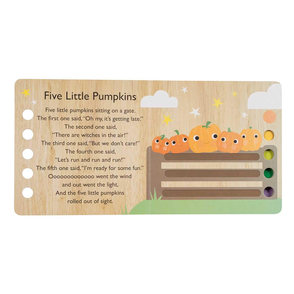 Touch And Trace: Five Little Pumpkins Board Book