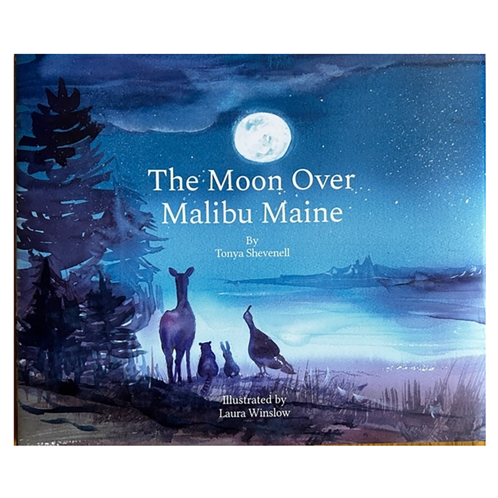 Home Ice Productions The Moon Over Malibu Maine Signed Hardcover