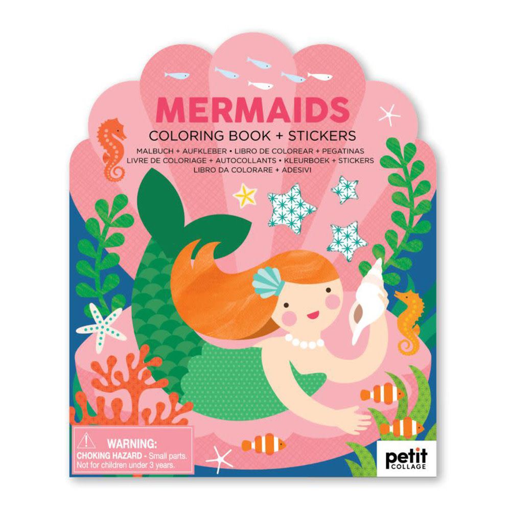 Chronicle Coloring Book with Stickers - Mermaids