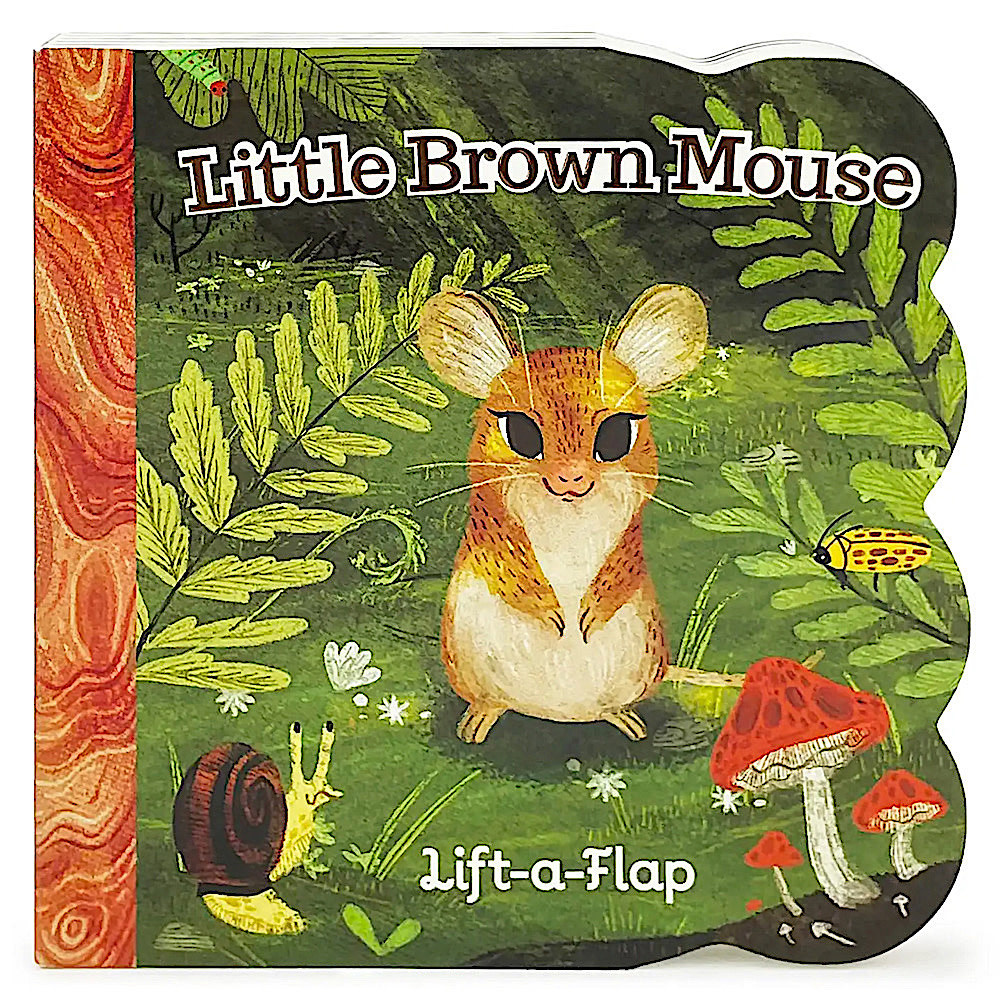 Little Brown Mouse Life-A-Flap Board Book