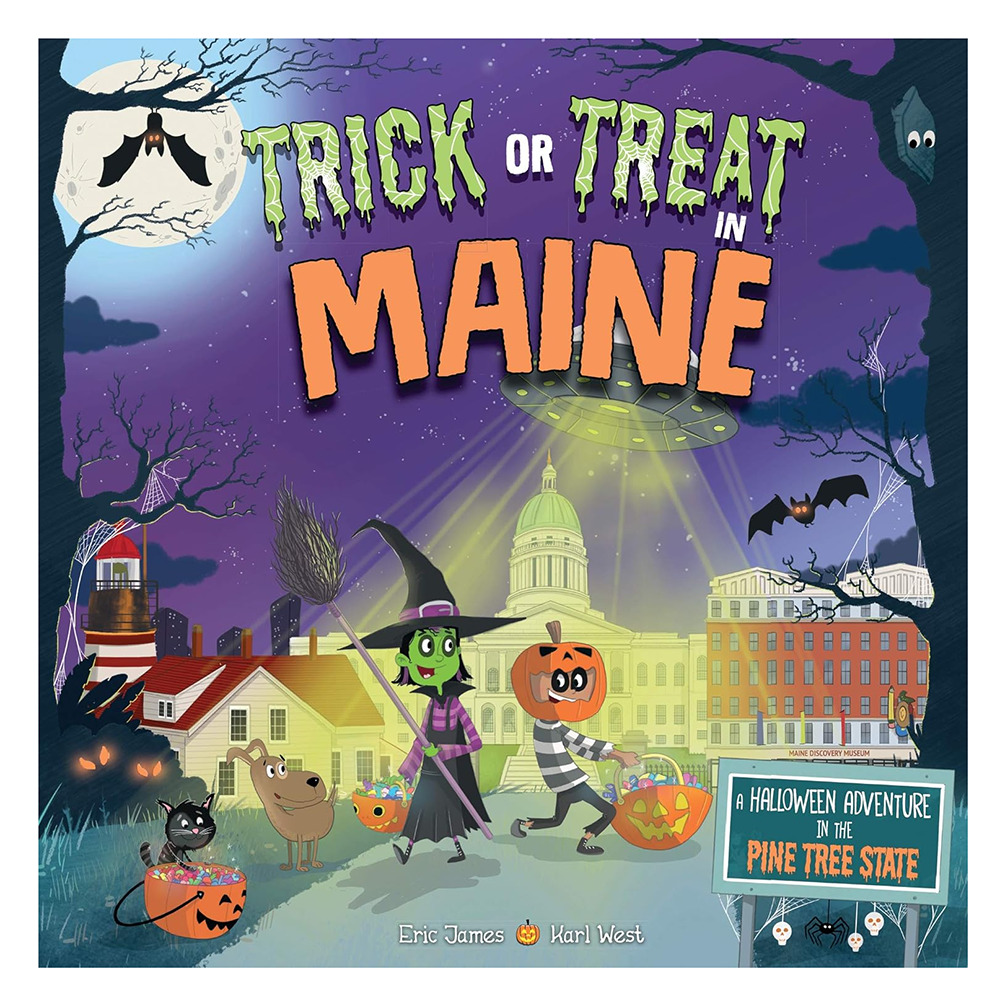 Sourcebooks Trick or Treat in Maine Hardcover