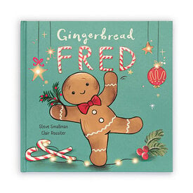 Jellycat Jellycat - Gingerbread Fred Book