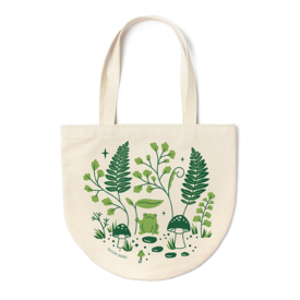 Seltzer Goods Seltzer Goods Round Tote - Fern Frog