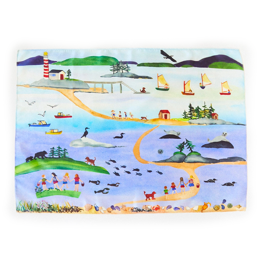Sarah's Silks Seek & Find Playsilk - Summer in Maine