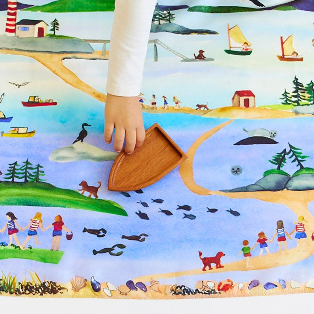 Sarah's Silks Seek & Find Playsilk - Summer in Maine
