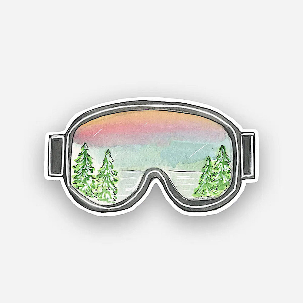 Emmy+Olly Sticker - Ski Goggles