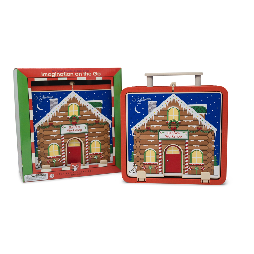 Jack Rabbit - Suitcase Series - Santas Christmas Workshop