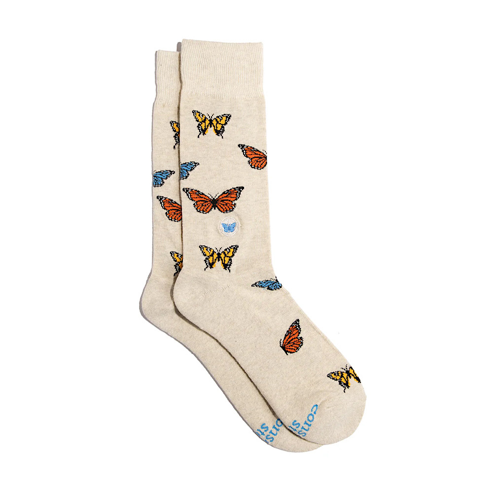 Conscious Step Conscious Step Socks - Butterflies