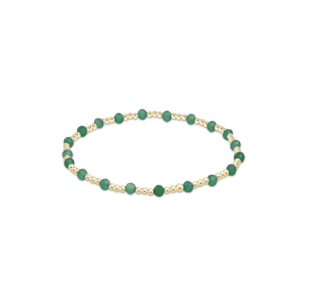 ENewton Gemstone Bracelet - Sincerity - Green Onyx