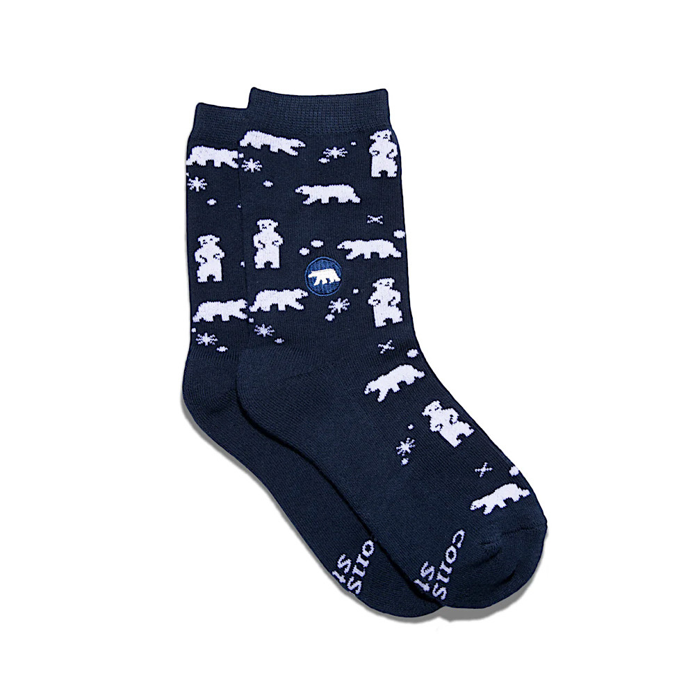 Conscious Step Kids Socks - Polar Bears