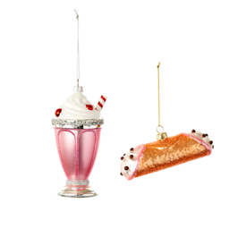 One Hundred 80 Degrees Cannoli / Float Assorted Ornament