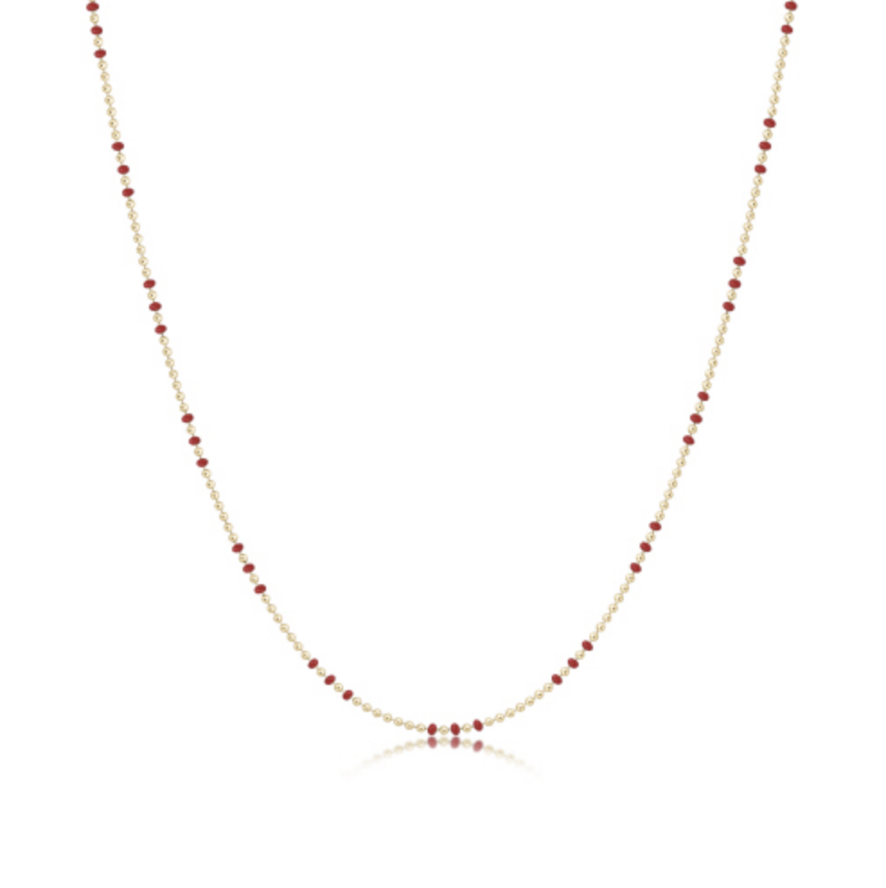 ENewton ENewton Choker - Hope Joy - Red - 15 Inch